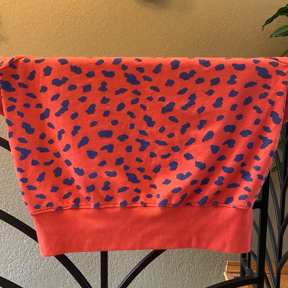 Sundry Abstract Dot Fitted Raglan Sweatshirt - Picture 3 of 4